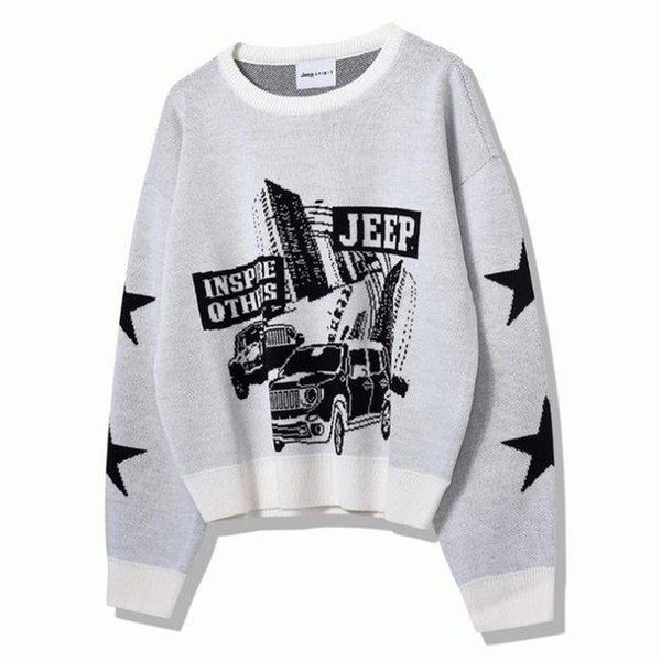 JEEP 女性専用 CAR ジャカードニットTシャツ__A JP1KTF011_