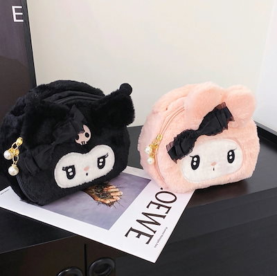 【韓国限定】TAW&TOE トーアンドトー　クロミ　チャーム&ポーチ Taw&Toe] Plumpy クロミ ビーチサンダル＆チャームセット