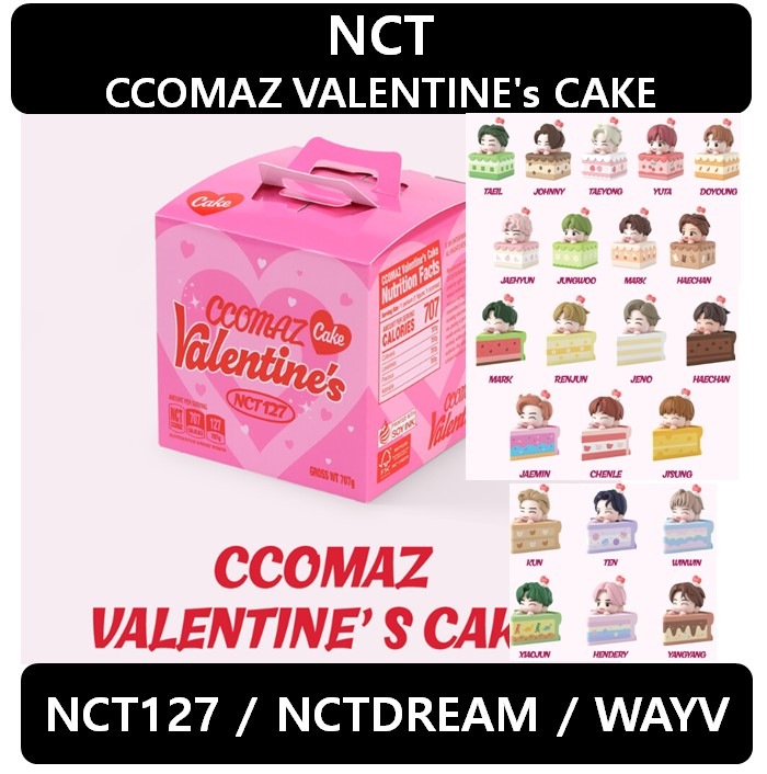【NCT127 / NCT DREAM / WAYV】[選択] - CCOMAZ VALENTINEs CAKE OFFICIAL MD 4,920円