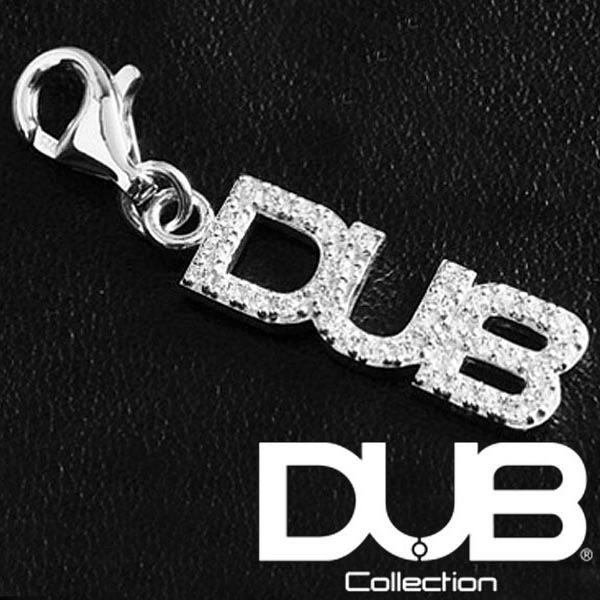 再入荷なし　即納 DUB ジュエリー ロゴチャーム 198-2 (WH) シルバー アクセサリー メンズ レディース ダブジュエリー ダブコレクション リング 指輪 CanCam Scawaii an