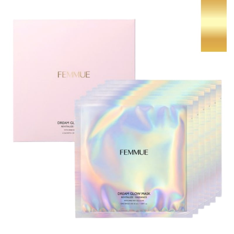 [6枚入]ドリームグローマスク(活力光沢/ボリューム弾力)
