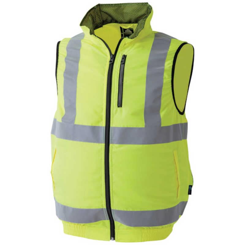 CUC　WZ 安全EFベスト 蛍光イエロー L　18000297L