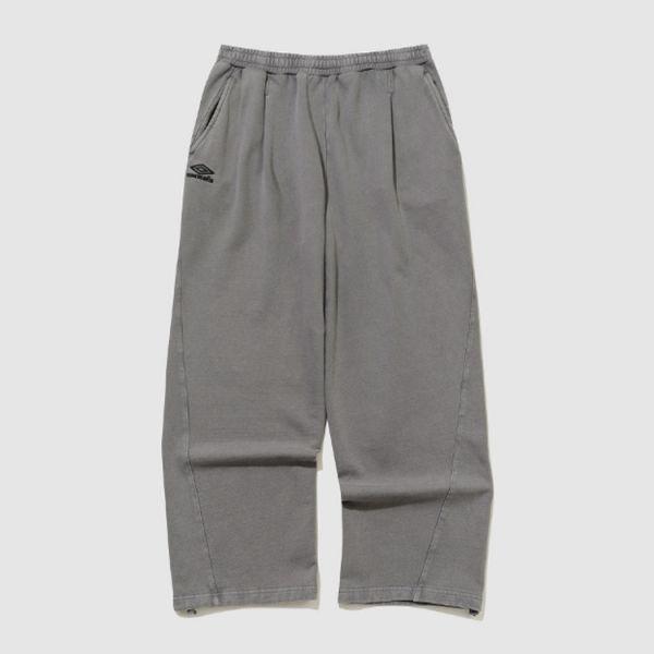 HBL オムグレイ ヴィンテージ ワイド ジョガー 2WAY スウェット パンツ ライトグレー UR123CFP21LGR 931189
