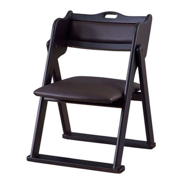 フォールディングチェア ブラック 幅50×奥行き52×高さ66×座面高36cm BC-510BK 8,278円