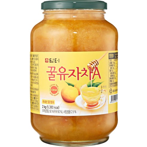 【韓国公式正品】 韓国蜂蜜ゆず茶ビタミンA/ 韓国伝統茶 柚子茶 2KG はちみつゆずティー 果皮入り/蜂蜜柚子茶 2KG 韓国伝統 はちみつ×ゆず 果実感たっぷり/ からだ想いの韓国はちみつ柚子茶