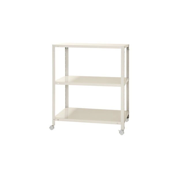 キタジマ 51070035401 NSTR-K354 ホワイト [スマートラック 3段 キャスター付] メーカー直送