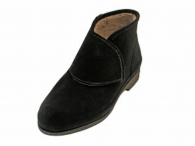 ウェルファン 雪道さん 婦人用 スパイク付 ブラック 右23.0 009706