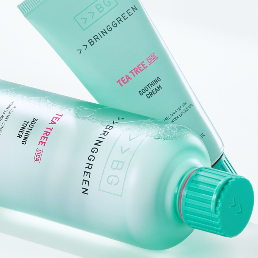 ティーツリーシカ スージング トナー＆クリーム セット