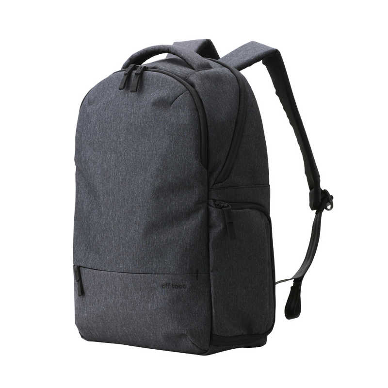 エレコム　ELECOM　リュック バックパック 22L 撥水加工 15.6インチノートPC A4サイズ 収納可 リュックサック off toco ブラック　BMOFBPL01BK