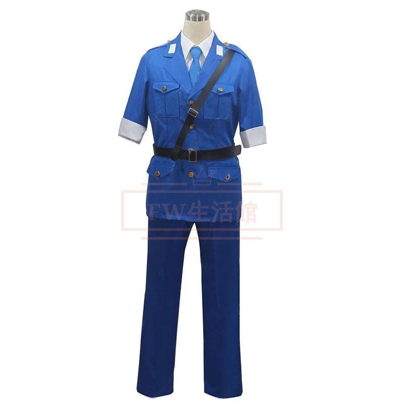 大人気N0.1 こち亀 両津 勘吉 コスプレ衣装 コスチューム イベント 演出服 アニメ変装 仮装 ハロウィン