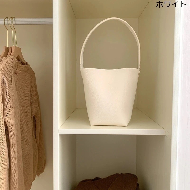 オルチャン 肩がけバック バッグインバッグ ブラック イエロー ベージュ オルチャン バケツバッグ レディース ホワイト ピンク ハンドバッグ お洒落 人気 韓国 バケツ型バッグ ワンショルダーバッグ