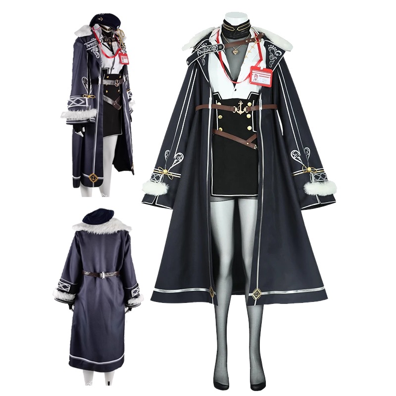 バーチャルYouTuber ホロライブ 宝鐘マリン ほうしょうまりん 社長服 海賊 船長 ウィッグ追加可 制服 ハロウィン クリスマス 学園祭 文化祭 演出服 コスチューム ステージ服 宝鐘マリン コ