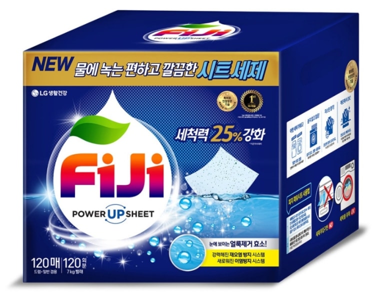 FiJi 洗濯洗剤 パワーシート 120枚 / 洗濯機 洗剤