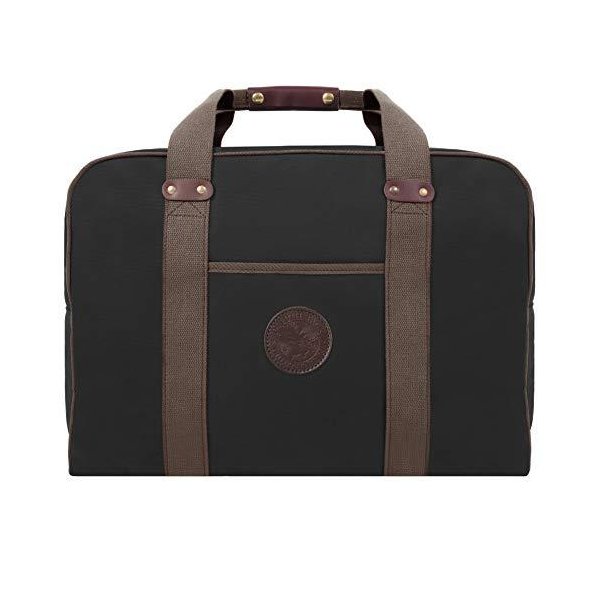 Duluth Pack Medium Safari Duffel Bag， Black， 17 x 23 x 11-Inch 並行輸入品