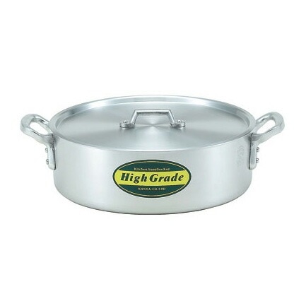 カンダ ハイグレード アルミ外輪鍋 目盛付 39cm（15L）