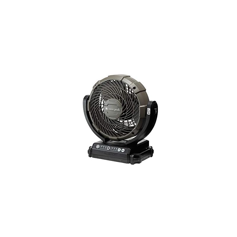 即納：スノーピーク(snow peak) ファン マキタ フィールドファン ACアダプタ付/バッテリ充電器別売 扇風機 サーキュレーター 小型 アウトドア キャンプ 14,743円
