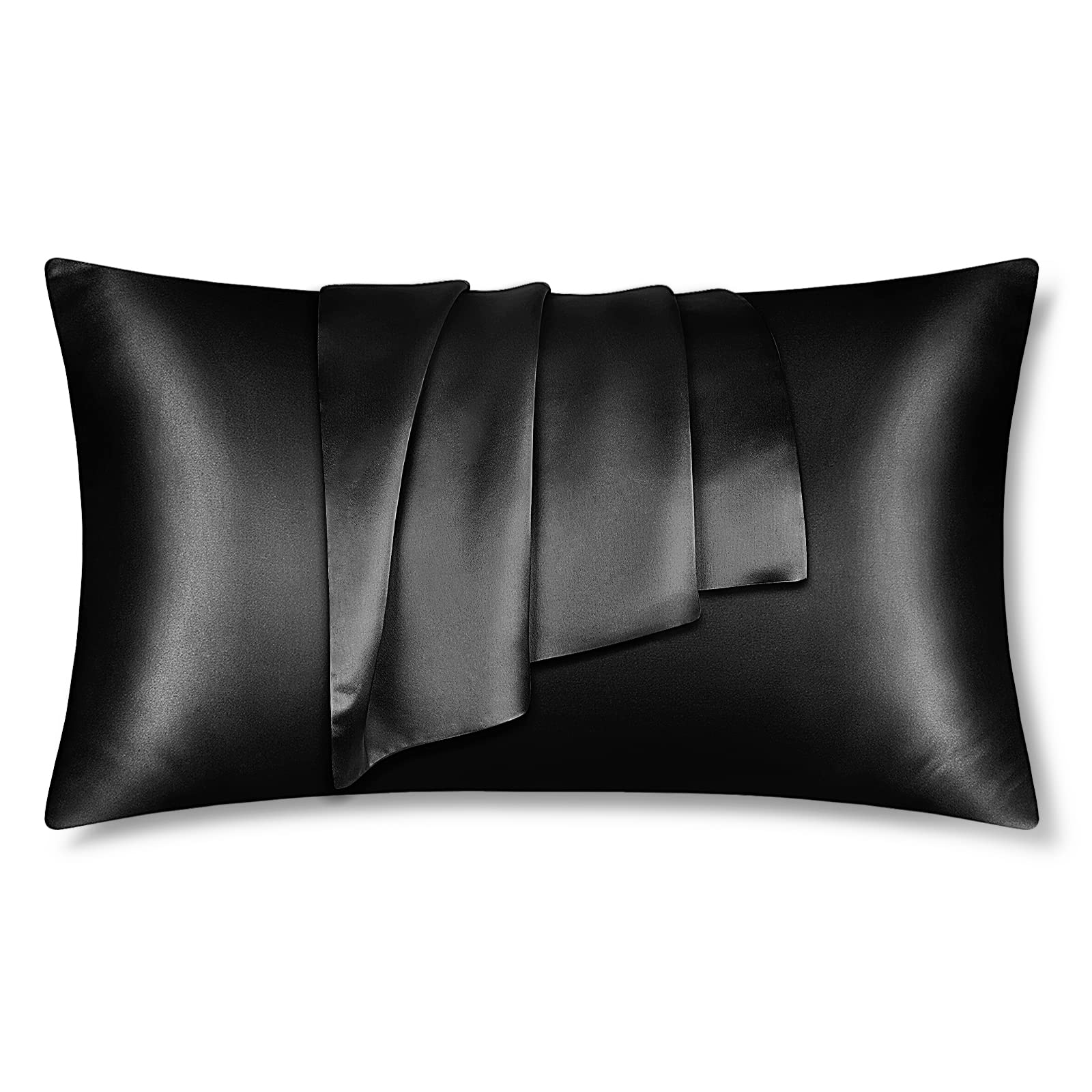 LULUSILK シルク枕カバー 洗える シルク 枕カバー 43x90cm シルクまくらカバー 両面シルク OEKO-TEX認証済 プレゼント 母の日 父の日 誕生日 寝癖軽減 肌にやさしい 美髪 静