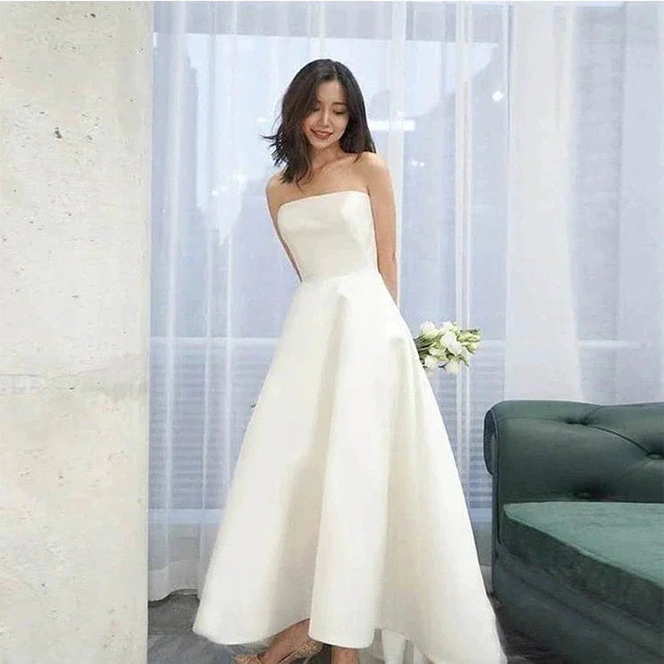 本日現品発売結婚式 二次会 パーティードレス 演奏会 花嫁 成人式 ロングドレス 今恋ウェディングドレス サイズオーダーメイド可能 白 ウェディング 30 お呼ばれ 前撮り ワンピース