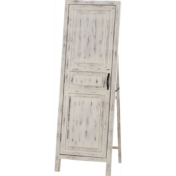 パインの開閉できるドアのようなスタンドミラー 北欧 ナチュラル ミラー ドレッサー リビング 玄関 クローゼット