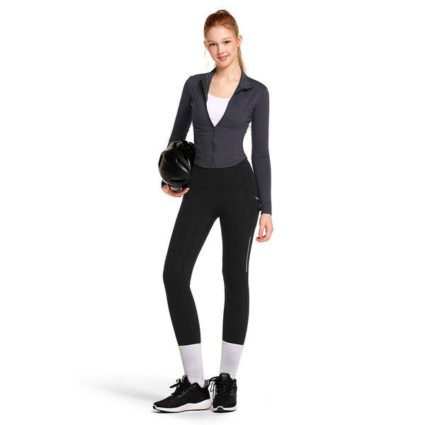 女性起毛ランニングタイツレギンス長ズボンサイクルパンツランニングウェア