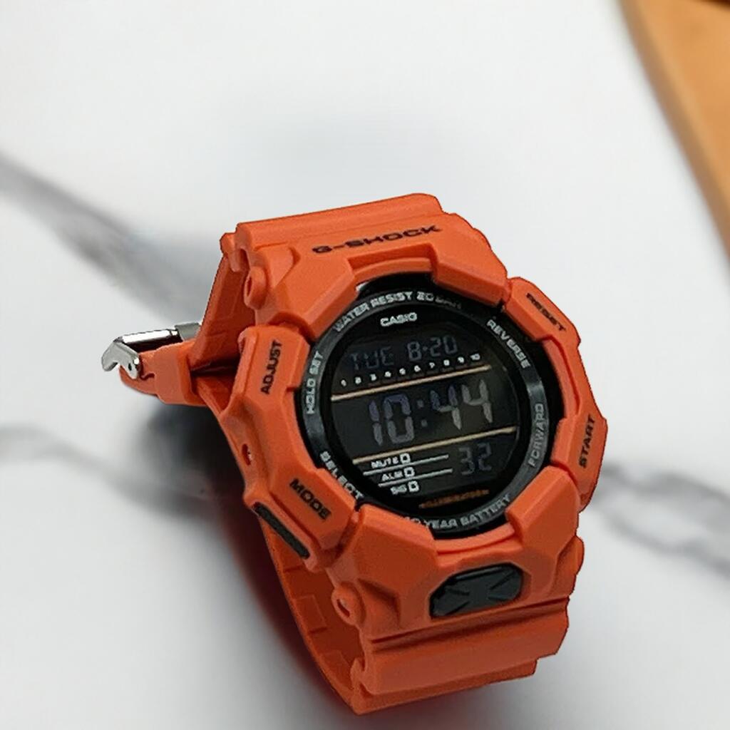 国内正規品 新品 G-SHOCK カシオ メンズウオッチ gショック 電池式 GD-010-4JF 10年バッテリー バイオマスプラスチック採用 プレゼント 腕時計 手書