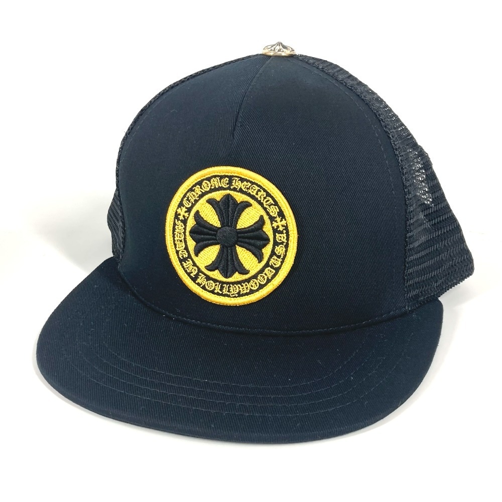 キャップ CHプラス トラッカー 帽子 キャップ帽 ベースボール メッシュ コットン ブラック