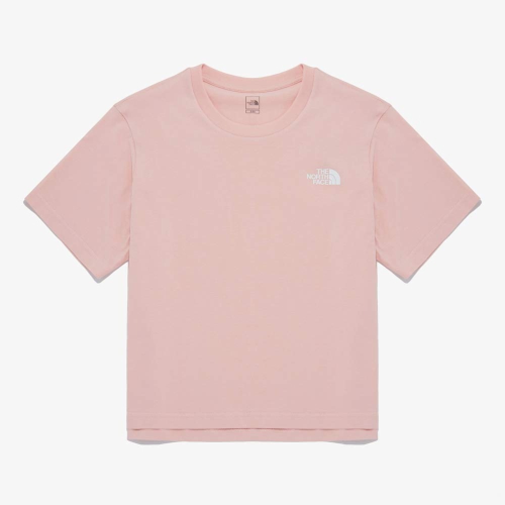 ザ・ノース・フェイス NT7UQ45D 女性用コットンベーシック半袖ラウンドTシャツ