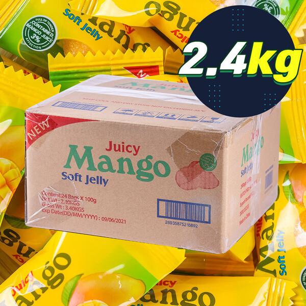 1IPK_ ジューシーマンゴーゼリー 100g 24入