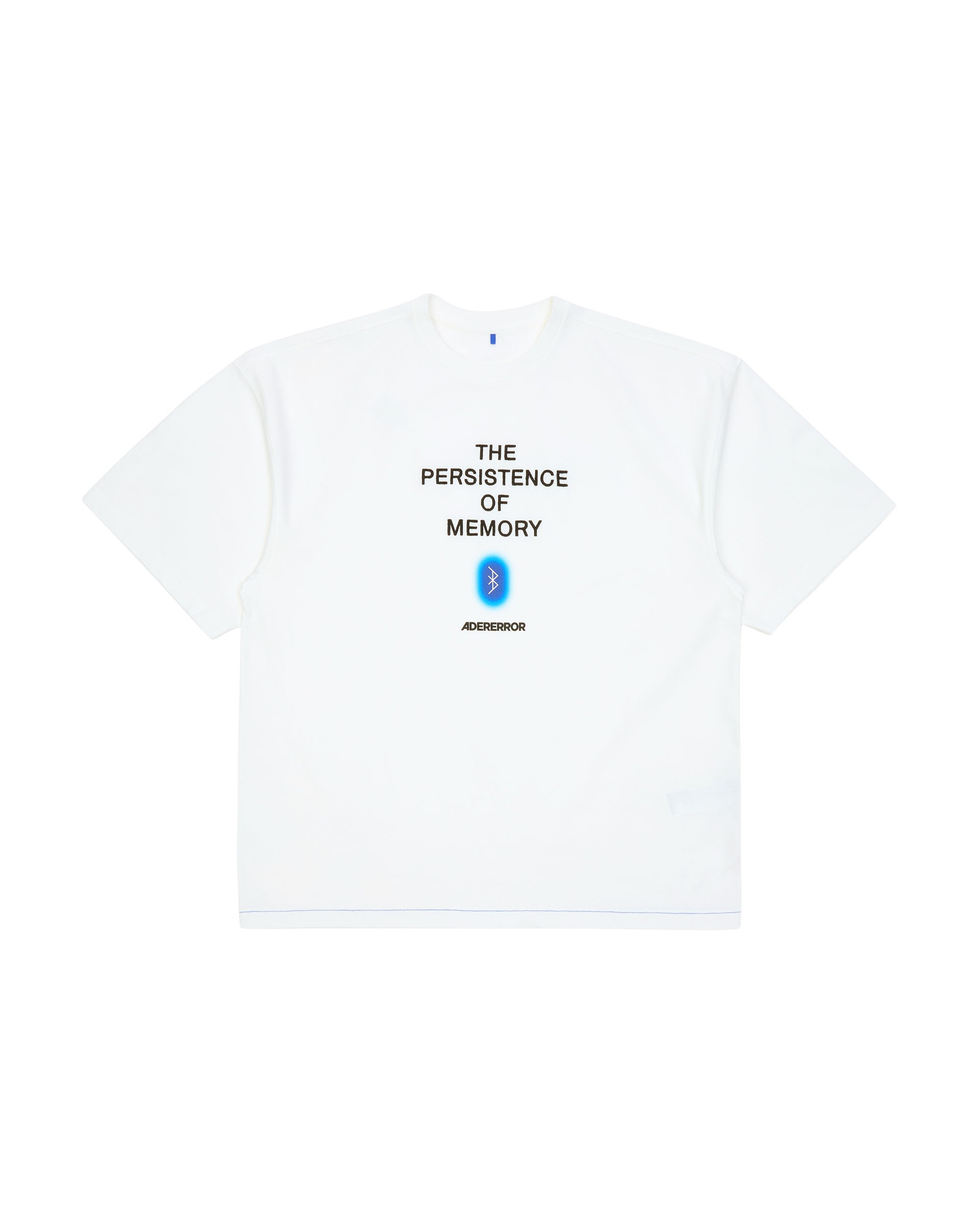 【ADERERROR】BLUE NET T-SHIRT PRODUCT. 49 : OFF WHITE