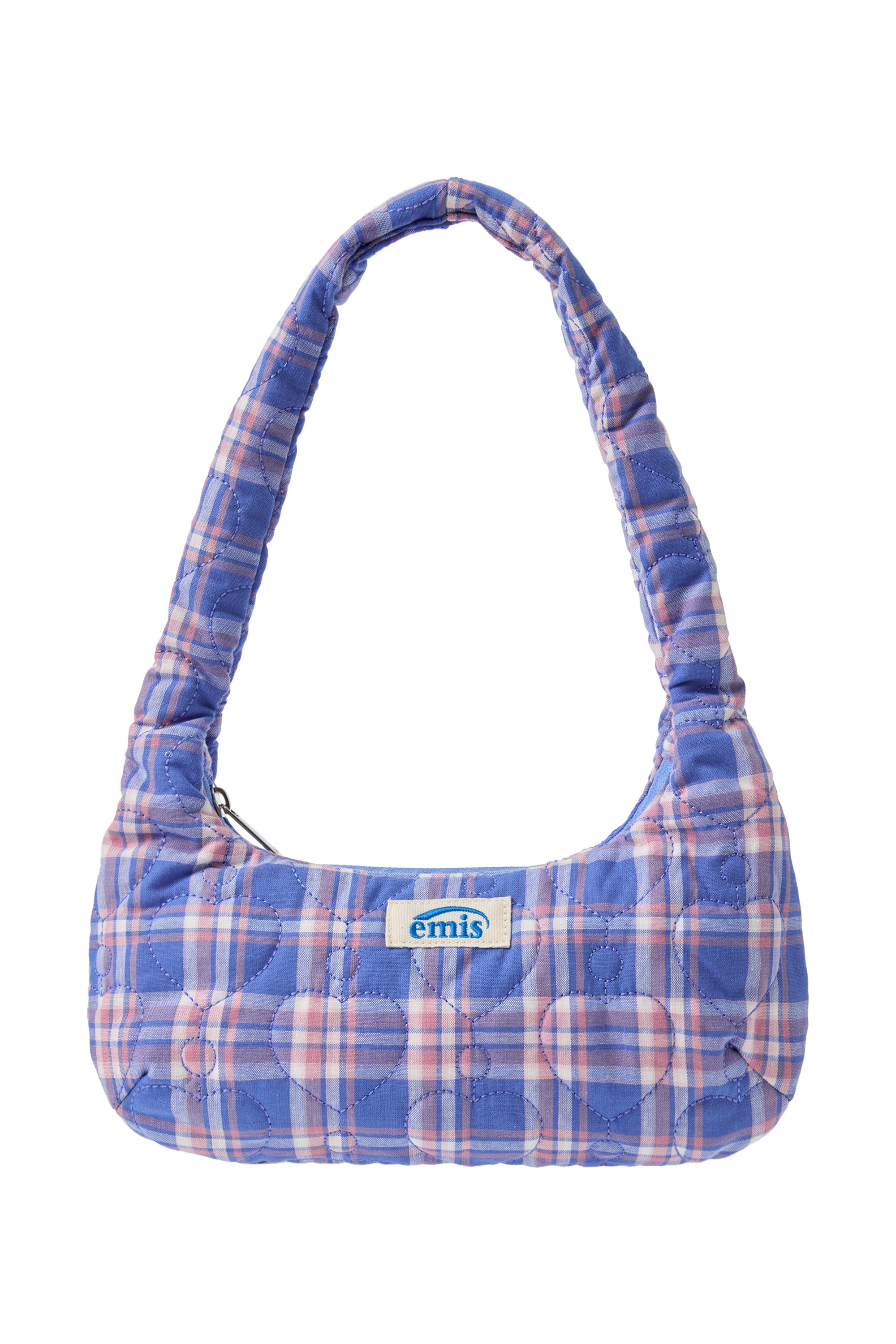 HEART QUILTED SHOULDER BAG