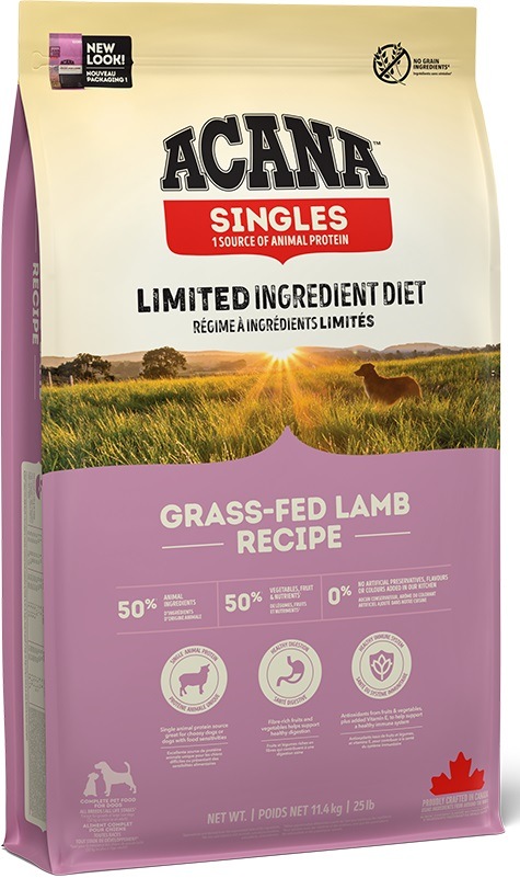 アカナ グラスフェッドラム　11.4kgおやつのプレゼント付き【ドッグフード】【正規品】