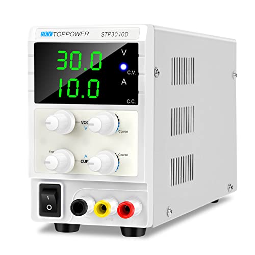 安定化電源 可変直流電源 0-30V 0-10A スイッチング電源 自動切替 複数の保護 低雑音 修