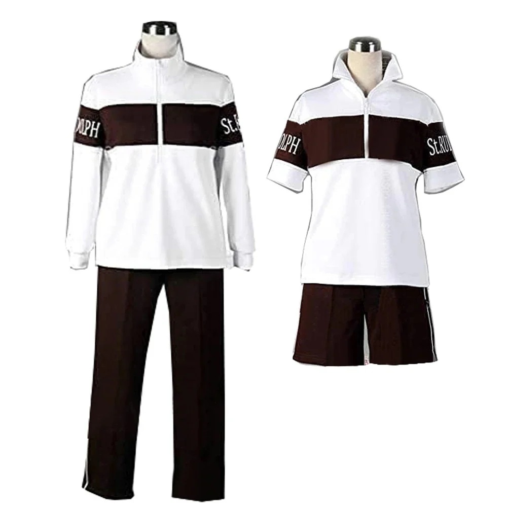 緊急SALE!!! 【全シリーズ発売中】 【値引き中】衣装 コスプレ クリスマス ハロウィン コスプレ衣装 ４点セット ジャージ 聖ルドルフ テニス王子様 テニス王子様