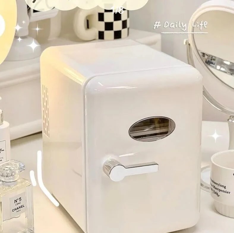 ミニ冷蔵庫 コスメ冷蔵庫　保温保冷両用　車家両用冷蔵庫　自宅事務所学生寮 冷蔵庫 ミニ