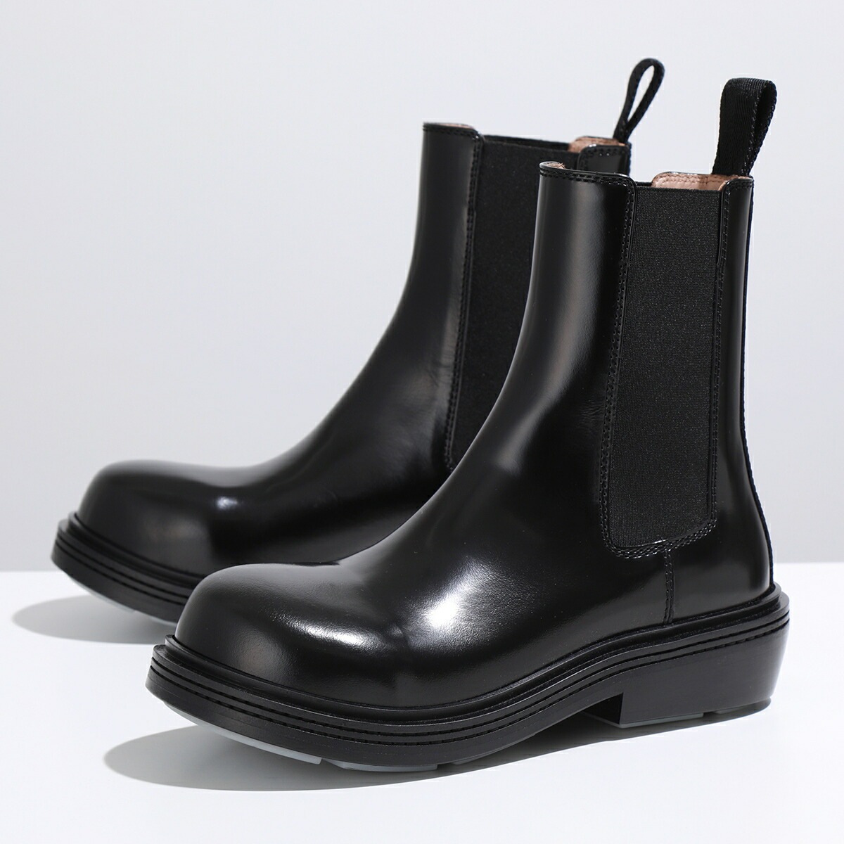【訳あり】BOTTEGA VENETA ボッテガヴェネタ アンクルブーツ FIREMAN ファイアーマン 754259 V3H80 レディース サイドゴア チェルシー 靴 754259V3H80100