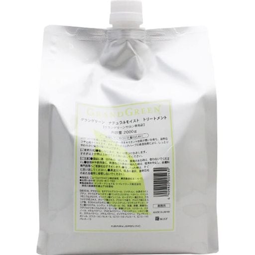ニューウェイジャパン グラングリーン ナチュラル モイスト パウチ トリートメント 2000G レフィル 8,002円