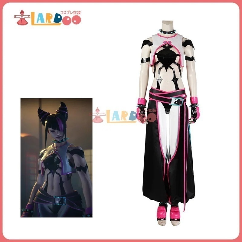 ストリートファイター6 StreetFighterVI ジュリ-Juri コスプレ衣装 コスチューム364