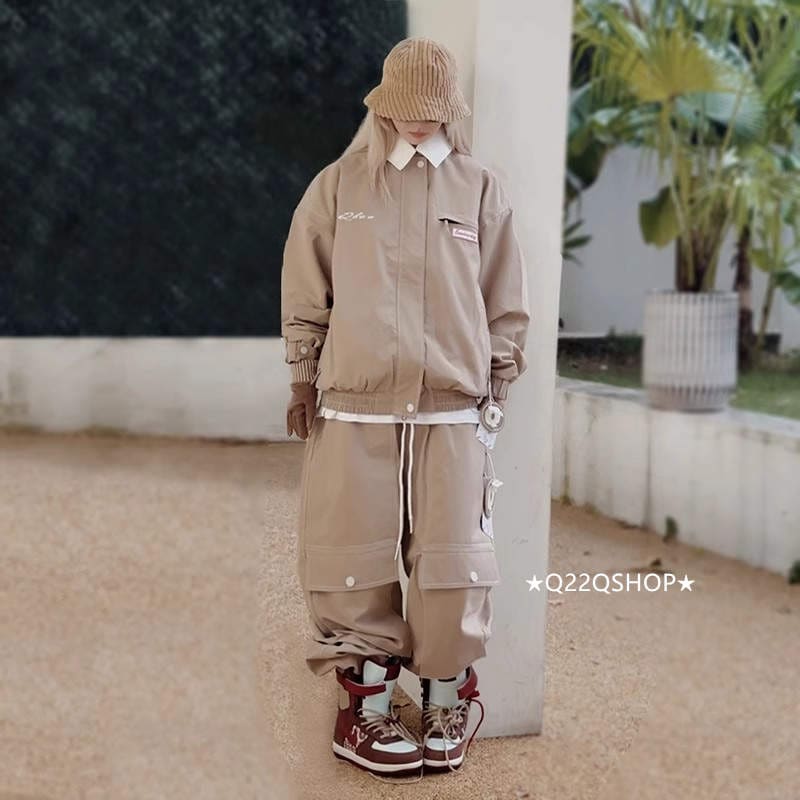 スノーボードウェア 2024 2025 上下セット メンズ レディース ジャケット アウター パンツ ズボン 3Lセットアップ ウィンタースポーツ スキーウェア スノボウェア スノー 韓国風 防水