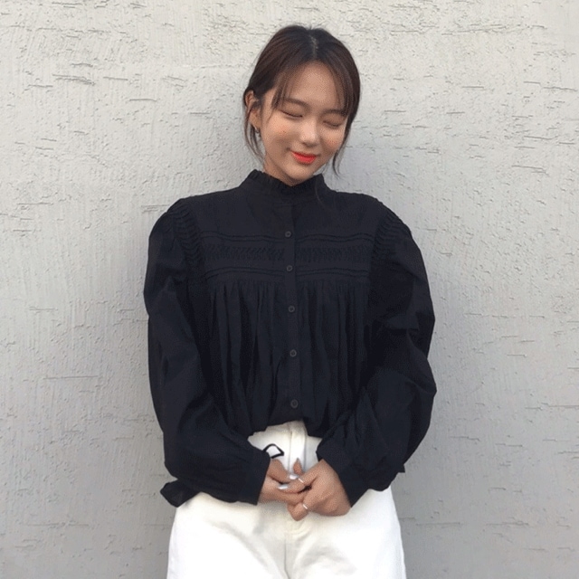 (高級 ディテール) ハイ ブランド ヘンリー レース ブラウス