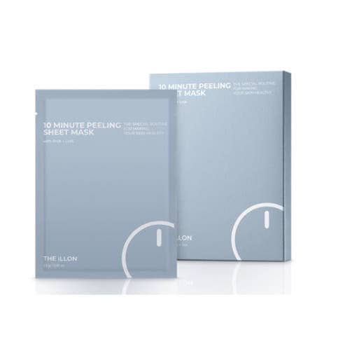 ILLON イロン 10分 ピーリングシート マスク 1箱 23g x 5ea+マスクパックをプレゼント