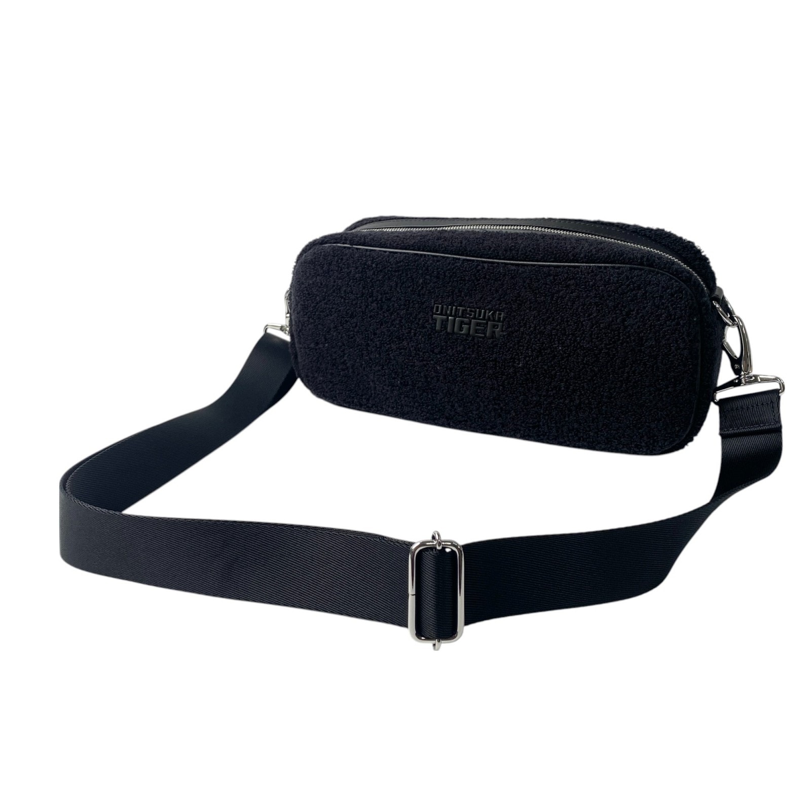 美品 オニツカタイガー ONITSUKA TIGER メンズ ショルダーバッグ 斜めがけ クロスボディ