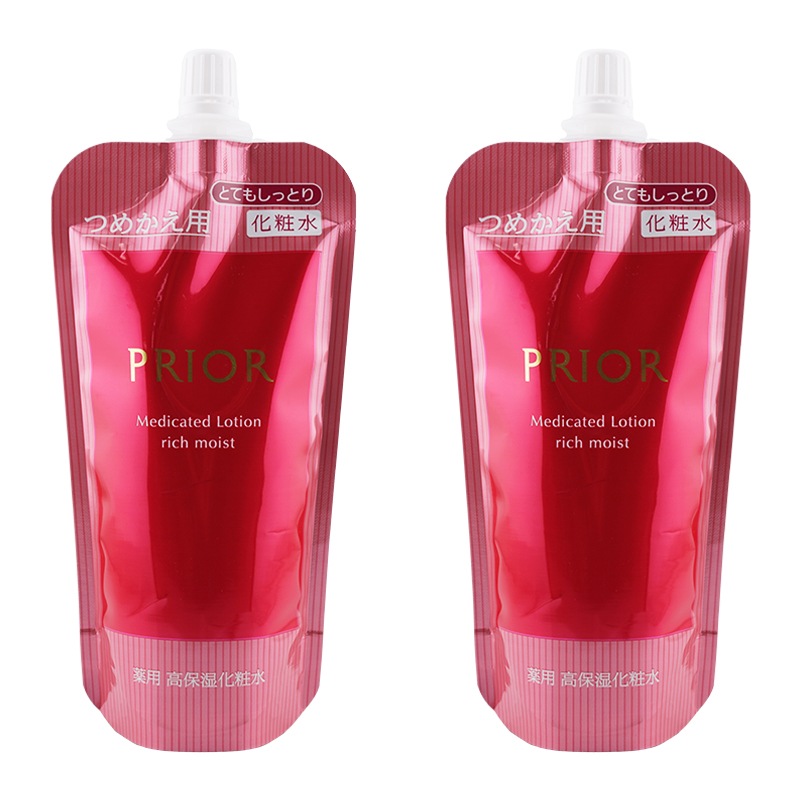 [2個セット]薬用 高保湿化粧水 (とてもしっとり) つめかえ用 レフィル ローション 乾燥 保湿 つや 透明感 詰替え[医薬部外品][ギフトラッピング対応]