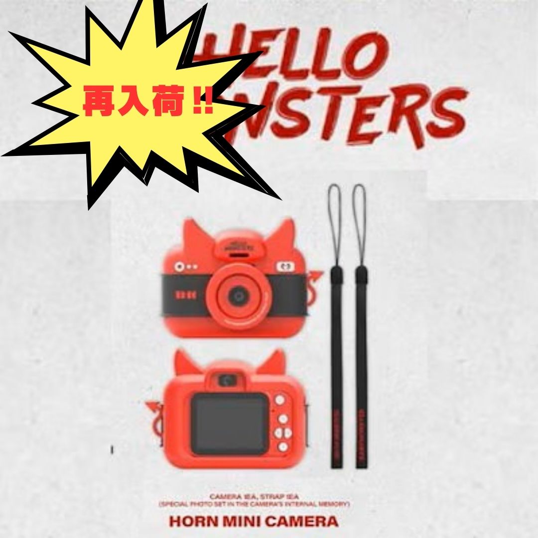 再入荷!! 【国内発送】 BABYMONSTER [ 1ST WORLD TOUR HELLO MONSTERS ] IN SEOUL 【HORN MINI CAMERA】OFFICIAL MD