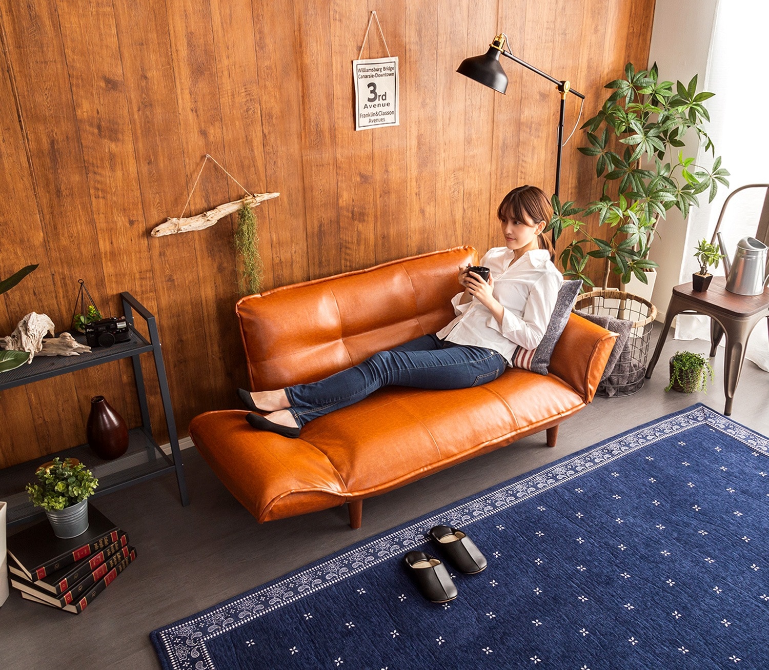 ソファー ソファ 2人掛け 二人掛け リクライニング ロータイプ ポケットコイル ひじ掛け レザー 日本製 座いす 座イス フロアチェア 16,969円