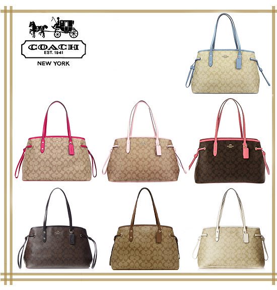 DRAWSTRING CARRYALL IN SIGNATURE CANVAS