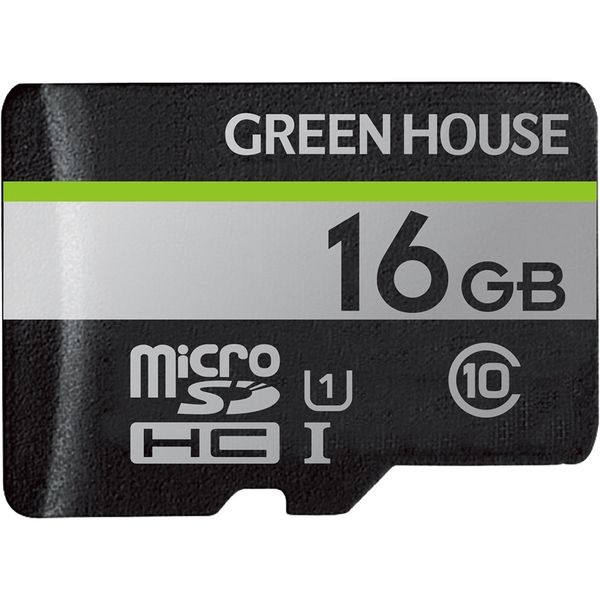 （まとめ買い）microSDHCカード UHS-I クラス10 16GB GH-SDM-UA16G [x3]