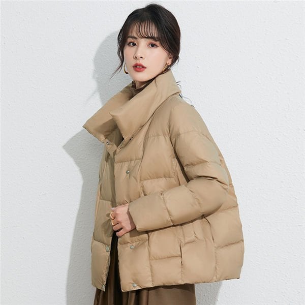ダウンジャケット レディース アウター ダウン ダウン コート 中綿 暖か 防寒 軽量 ショート丈 人気 カジュアル 冬 バレンタイン 2023 プレゼント