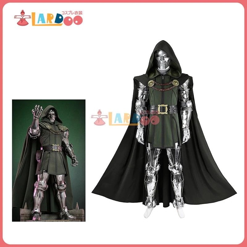 ドクター・ドゥーム Doctor Doom ヴィクター・フォン・ドゥーム コスプレ衣装 マスク付き コスチューム526