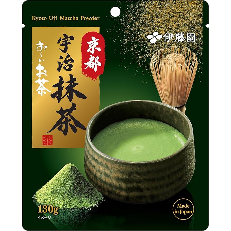 即納伊藤園 おーいお茶 京都宇治抹茶 130g 粉末