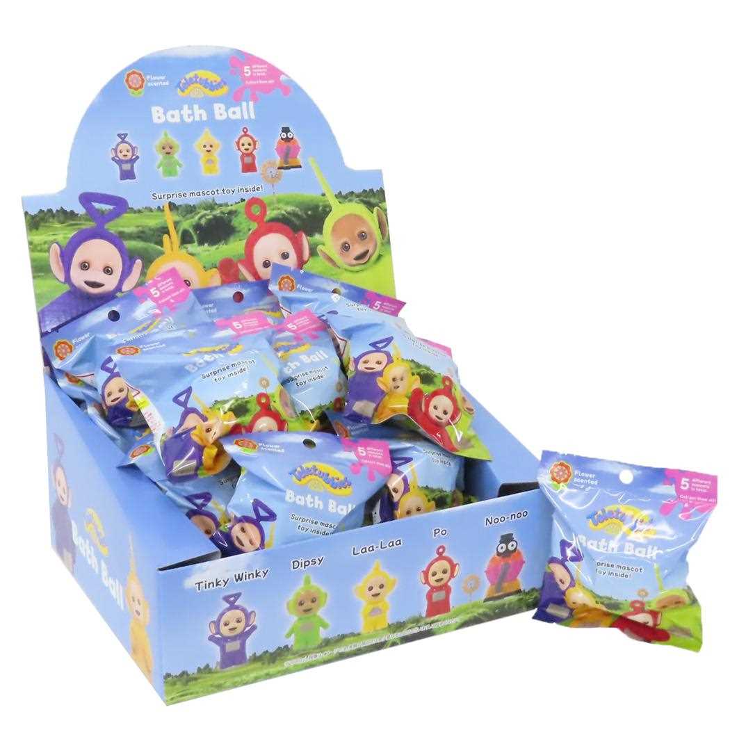 テレタビーズ 入浴剤セット バスボール24個入BOX キャラクター グッズ